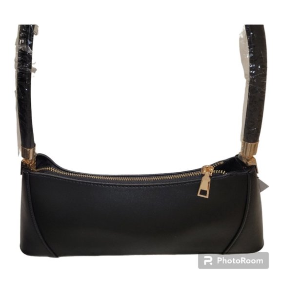 Nic &Syd black Luna crescent hobo handbag new - Picture 5 of 9